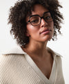 Andrea Dark Chocolate Leesbrillen