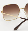 Billie Gold Zonnebrillen