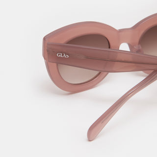 Clara Milky Pink Zonnebrillen