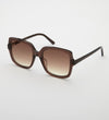 Elara Dark Brown Zonnebrillen
