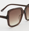 Elara Dark Brown Zonnebrillen