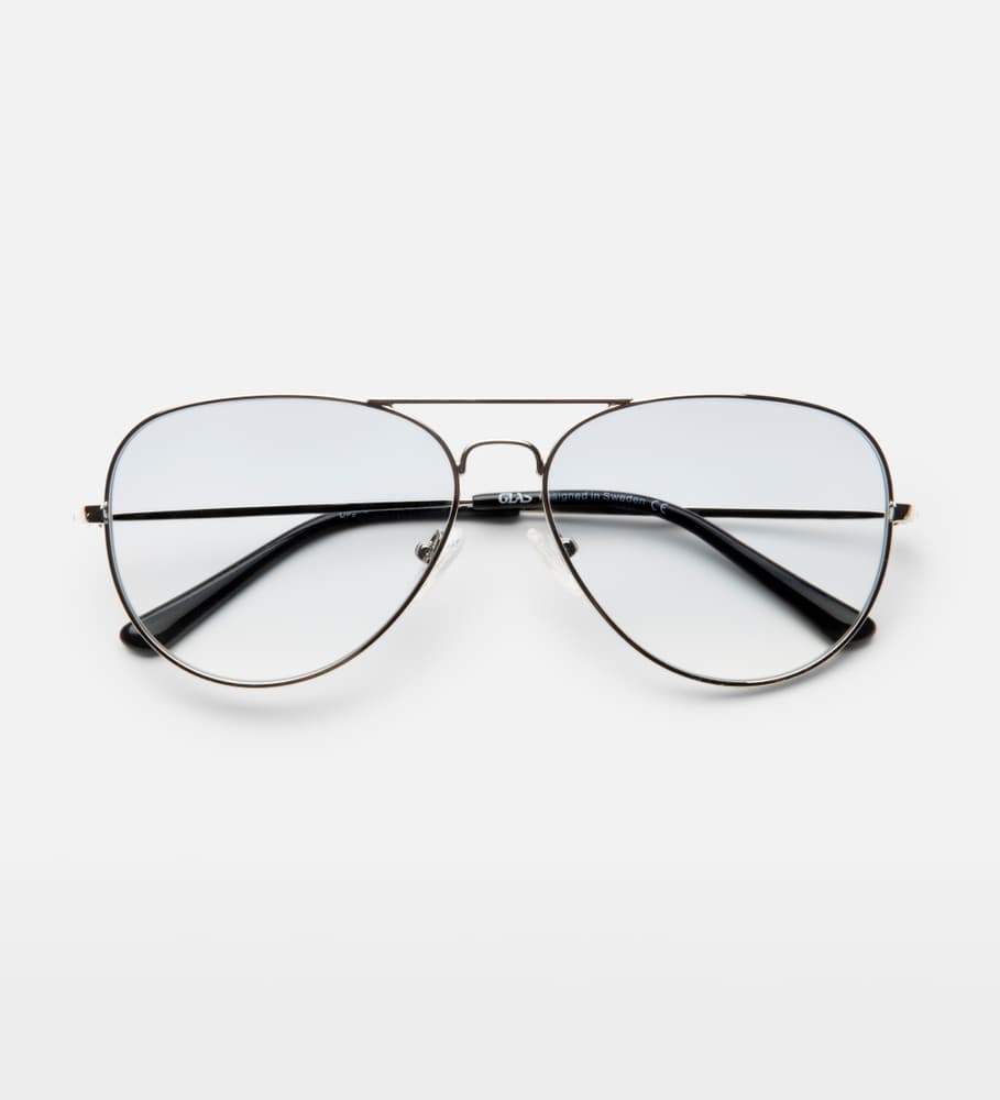 Edda Silver Tinted Blue
