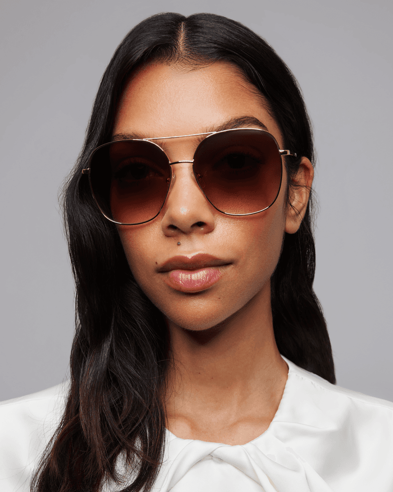 Ella Gold Sunglasses