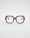 Elara Dark Brown Leesbrillen