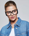 Estrid Black Large Leesbrillen