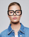 Estrid Black Large Leesbrillen