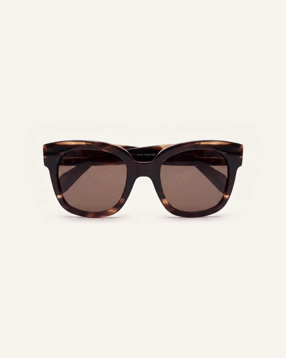 Chloe Dark Brown Sunglasses, front