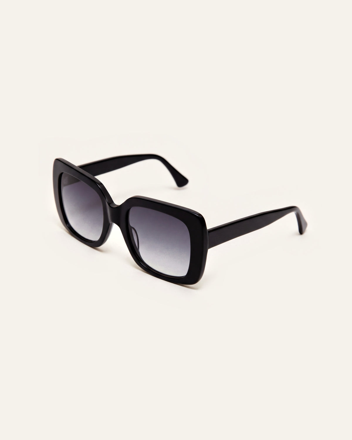 Mio Black Sunglasses, three quarter