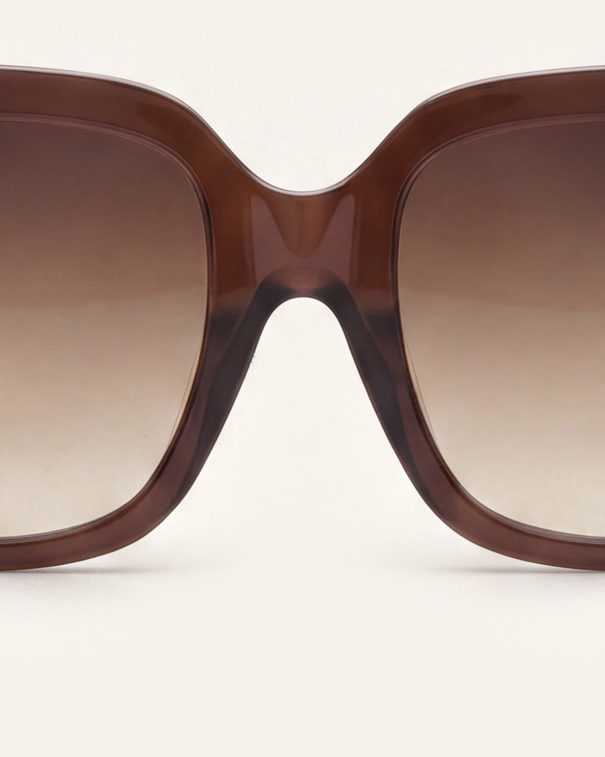 Mio Chocolate Sunglasses, detail