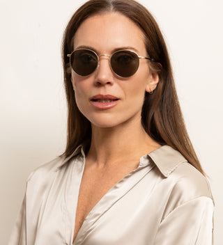 Lucy Classic Gold Zonnebrillen